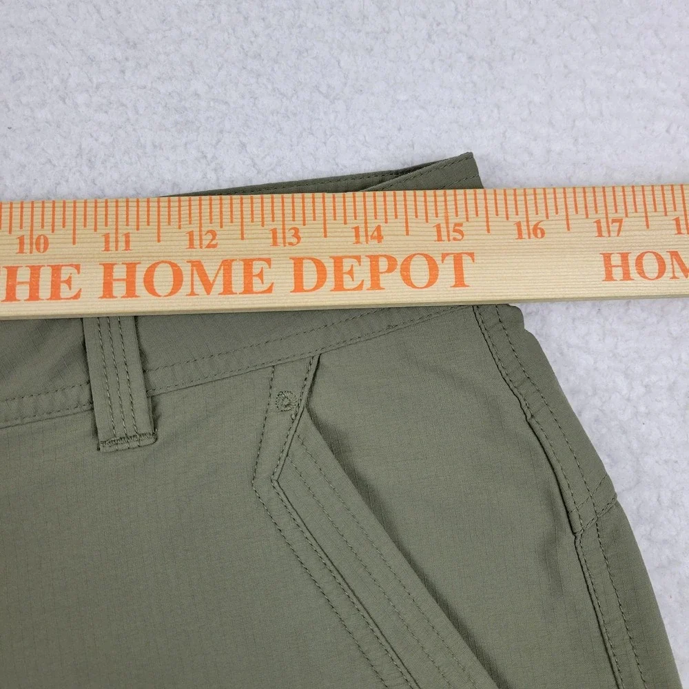 Nepallo Cargo Shorts Mens 32 Outdoor Hiking Nylon Spandex Lightweight Zip Pocket